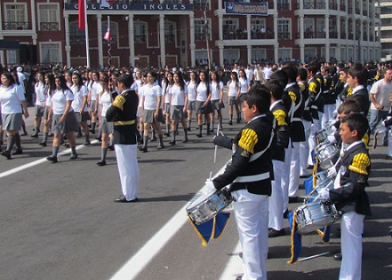 Desfile de Estudiantes en Iquique