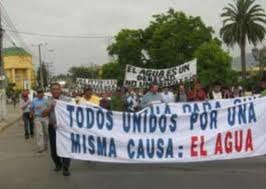 agua protesta