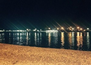 vista al puerto desde el norte